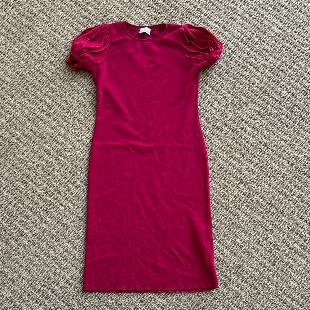 RED Valentino Vibrant Red Knit Top